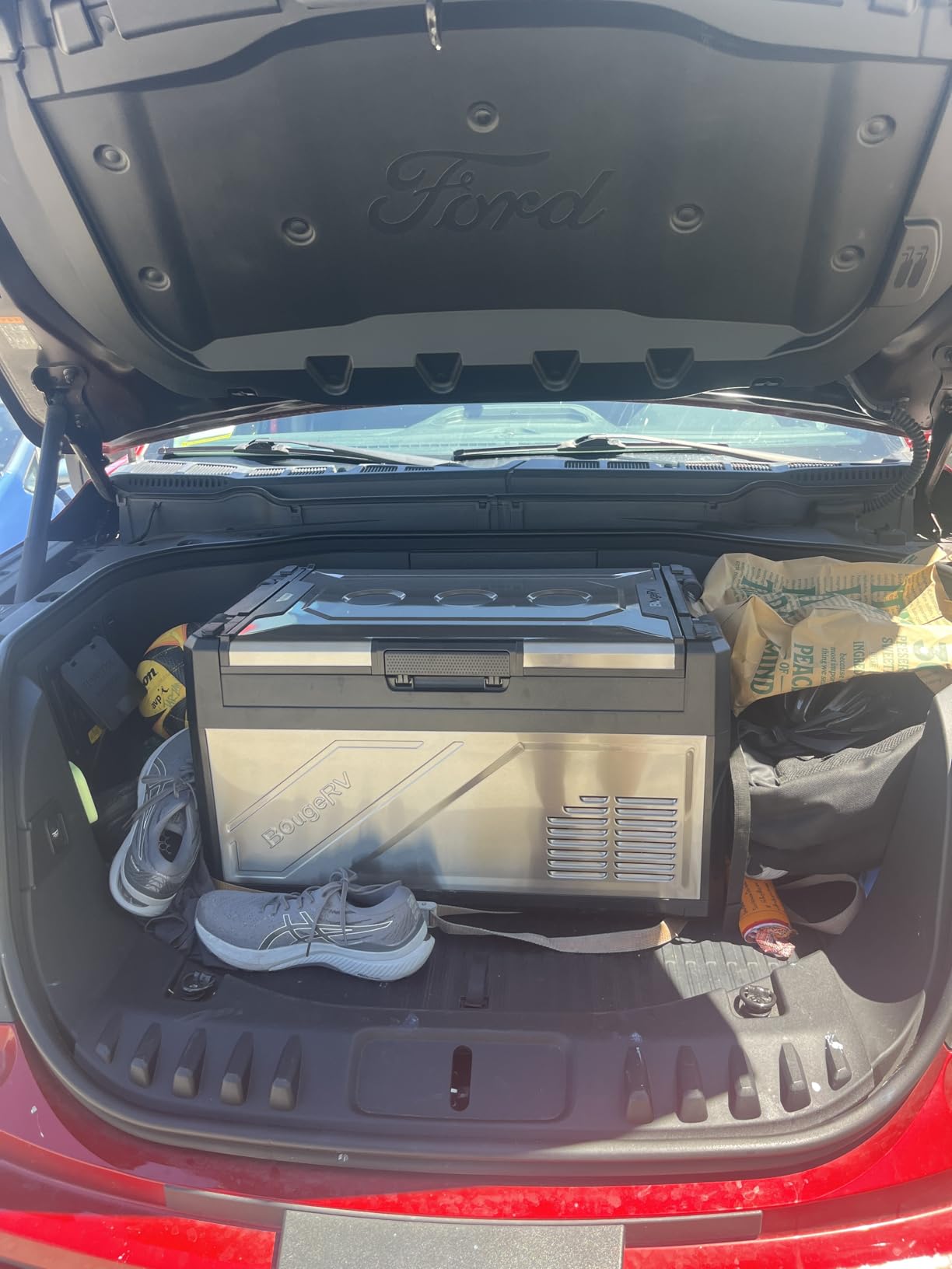BougeRV 55 Quart Rocky V3.0 12 Volt Portable Refrigerator with 240Wh Battery, Dual Zone Car Fridge Freezer, APP Control, Compressor Cooler for Overlanding, Camping, Travel, RV, Truck(2026 New Model) customer photo 2