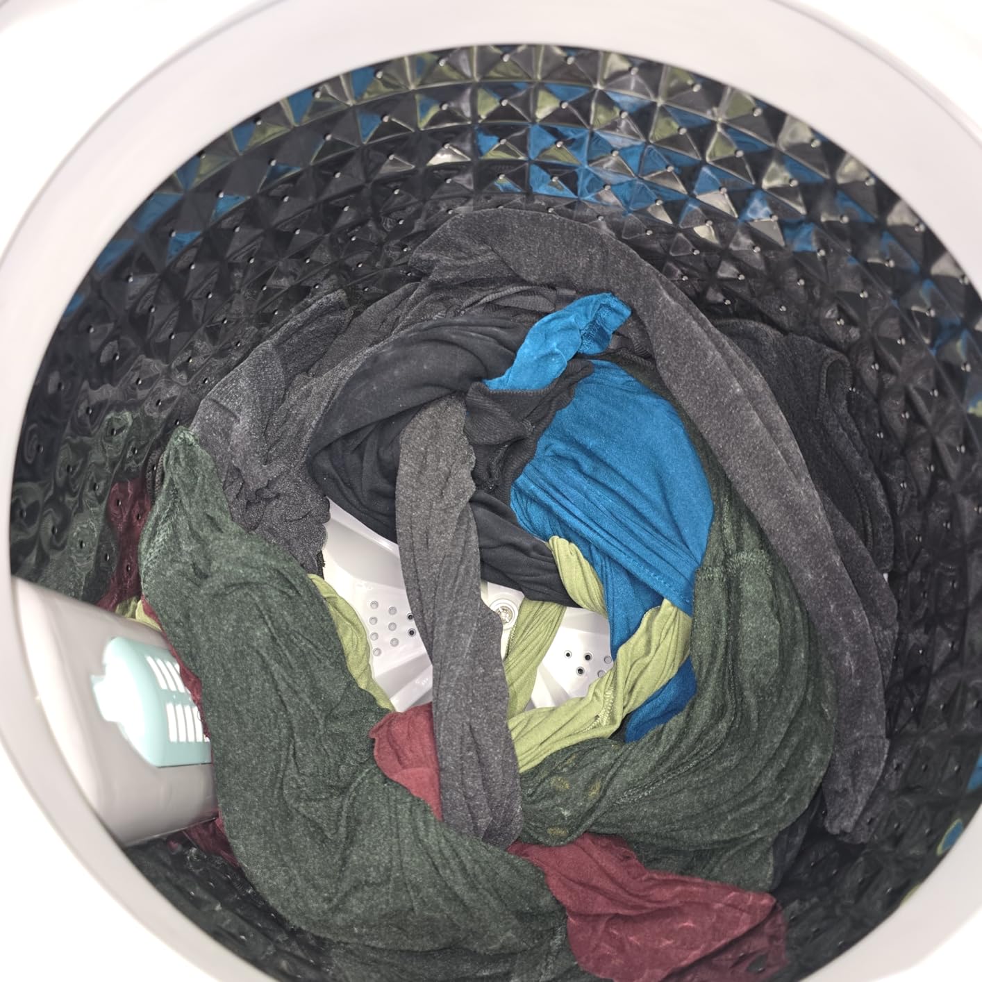 35 lbs Washing Machine, Fully Automatic Portable Washer with LED Display, 12 Wash Cycles, 8 Water Levels, Large Capacity Washer and Spin Dryer Combo with Drain Pump for Apartment, Home customer photo 2