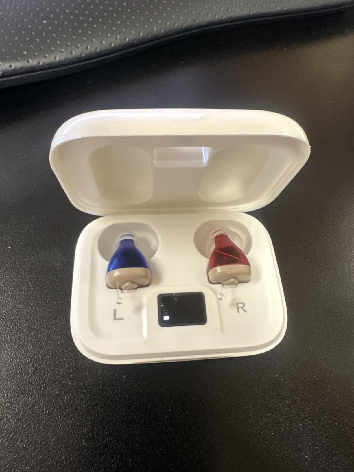 Flaygo Rechargeable Hearing Aid for Seniors with 16-Channel Digital Chips Intelligent Noise Cancellation for Clear Sound Super-Mini Invisible Design Comfort Fit in Ear Canal & 7-Day Ultra Standby customer photo 1