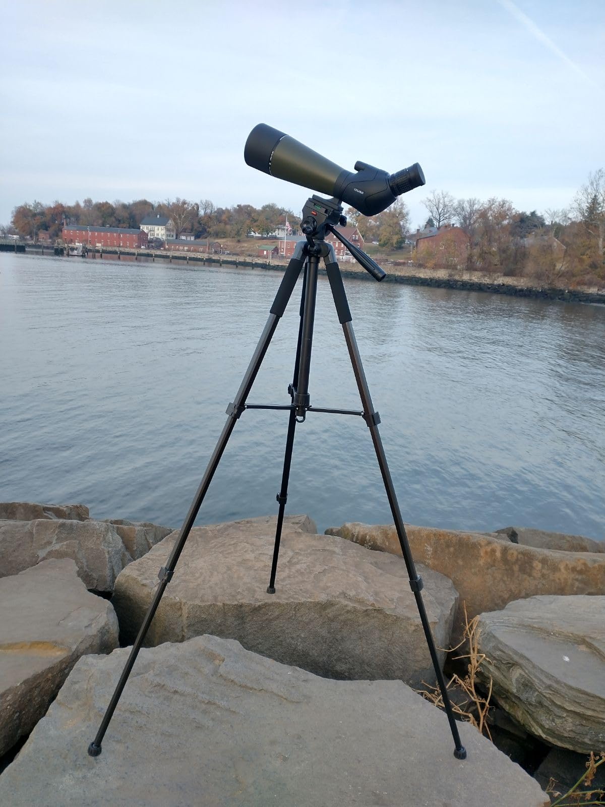 30-90x92 UHD Spotting Scope with Tripod Carrying Bag & Upgraded Phone Adapter - Super Bright BAK4 Prism Waterproof Spotting Scopes for Target Shooting, Hunting, Bird Watching customer photo 2