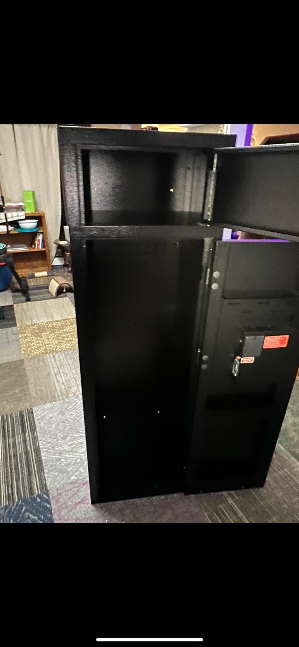 KAER 2-4 Gun Safe for Rifle and Pistols Electronic Gun Security Cabinet Quick Access Rifle Security Safes Gun Cabinet for Shotguns with Built-in Removable Storage Shelf 2026 customer photo 2