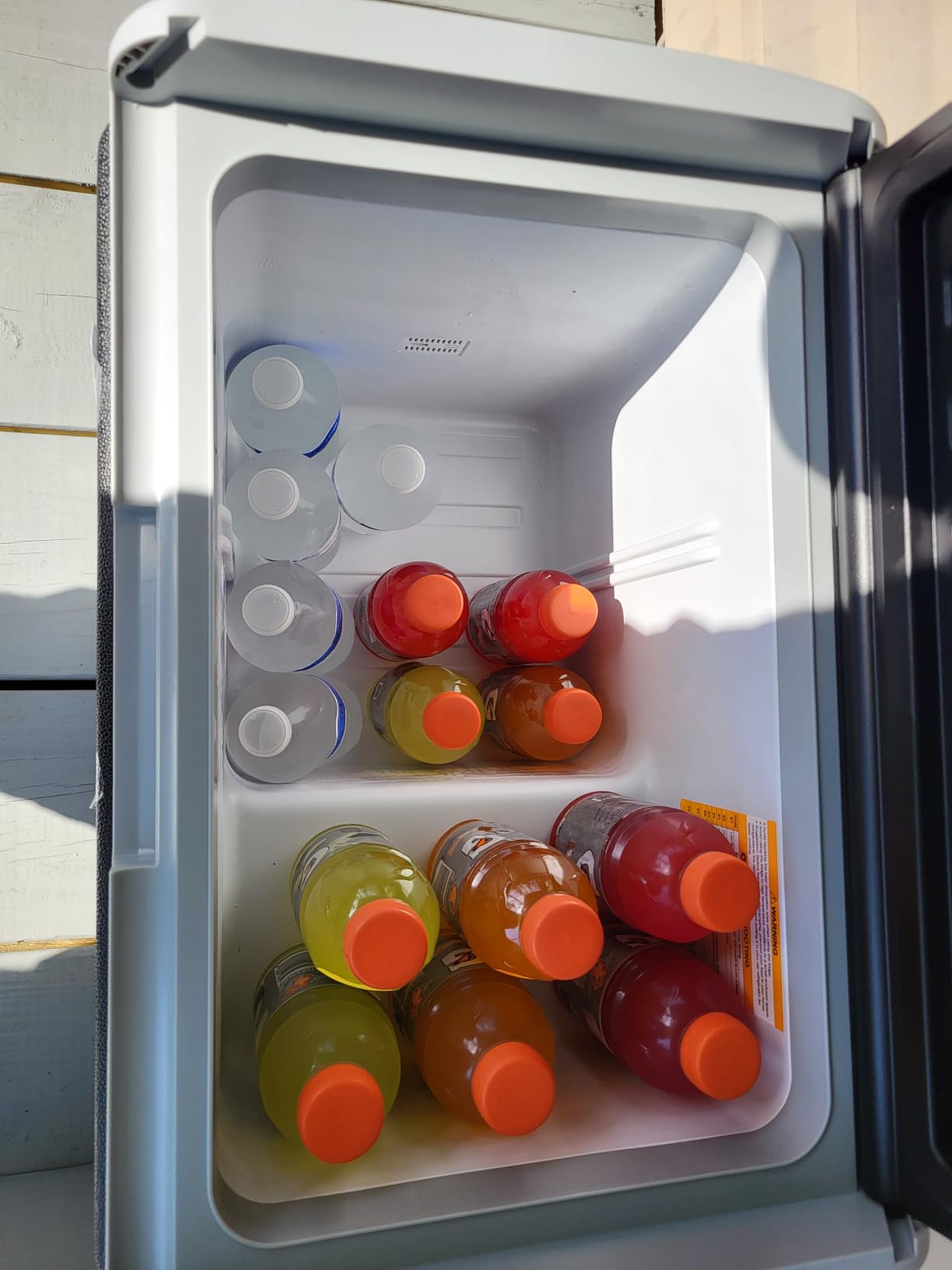 VEVOR 12V Car Refrigerator 10 QT, Portable Mini Freezer with APP Control, -4F to 68F, 12/24V DC & 110-220V AC Compressor Cooler for Travel, Camping, Home, Road Trip customer photo 2