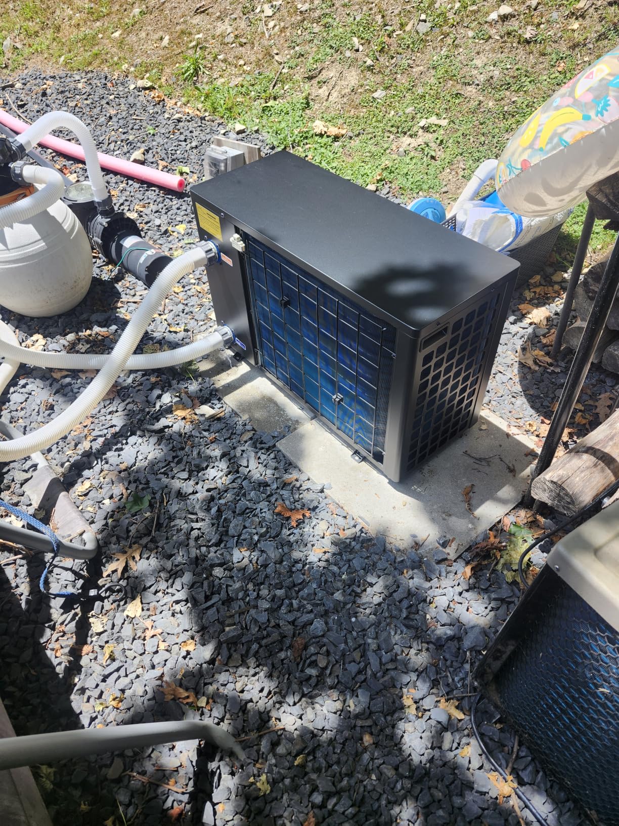 Pool Heat Pump 18450 BTU, 110V Electric Pool Heater for Above Ground Pools up to 6000 Gallons, Energy Efficient Heat Pump Pool Heater with WiFi Control, Titanium Heat Exchanger- V5 customer photo 2