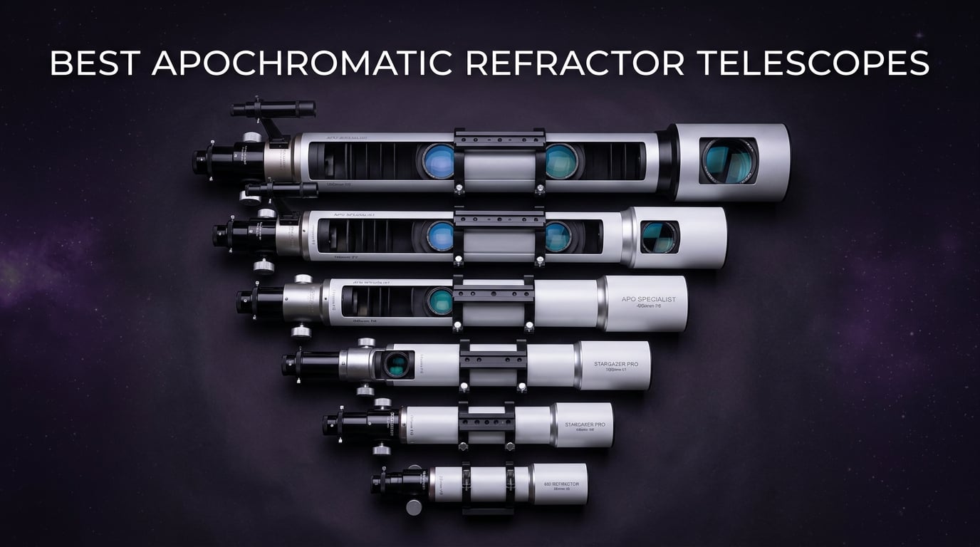 Best Apochromatic Refractor Telescopes for Astrophotography