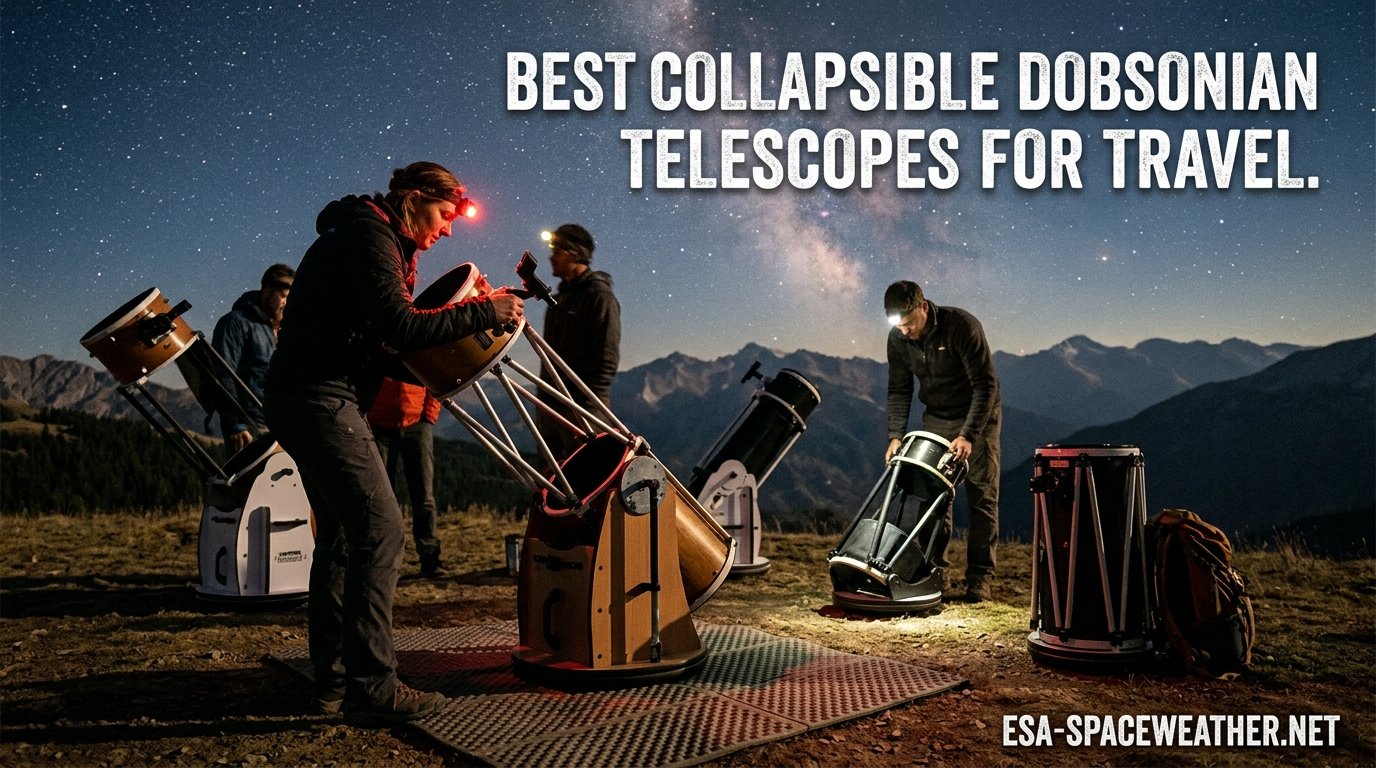 Best Collapsible Dobsonian Telescopes for Travel