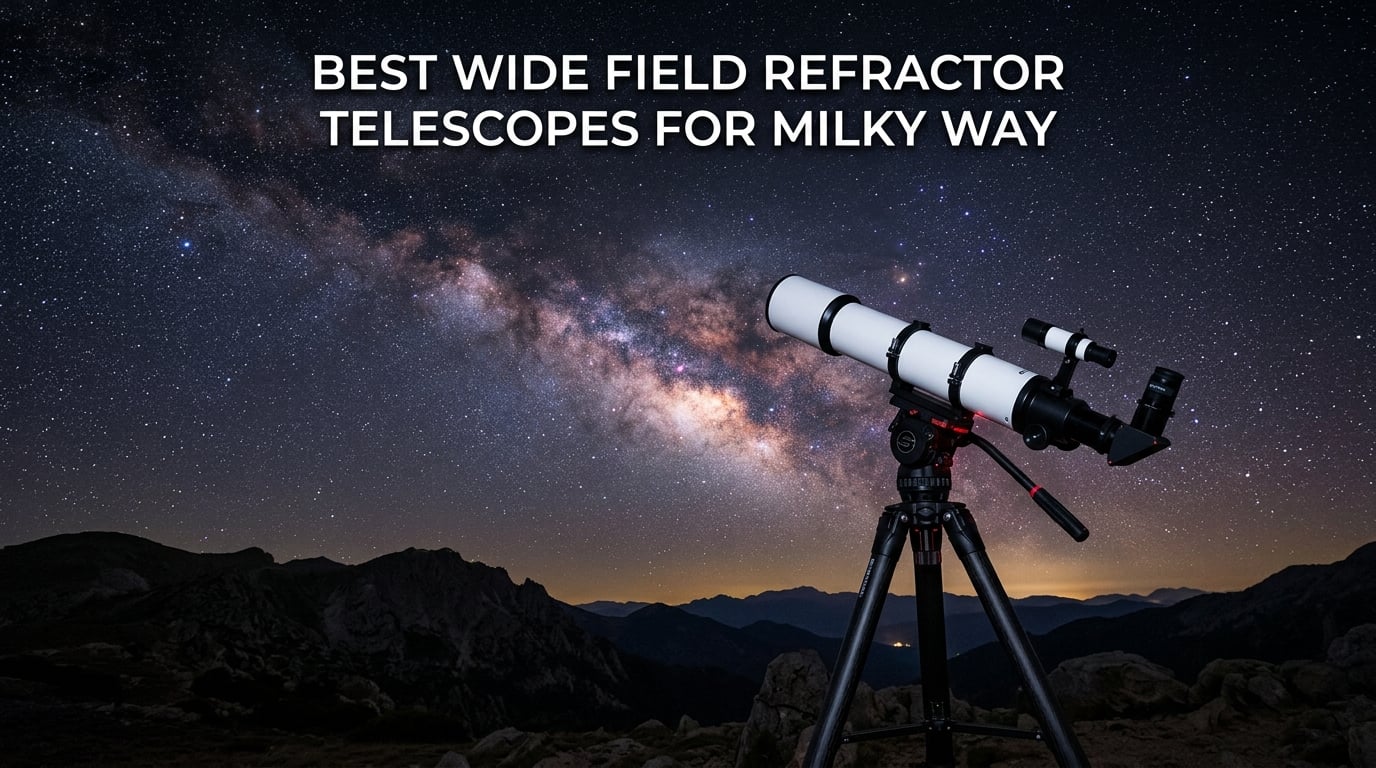 Best Wide Field Refractor Telescopes for Milky Way