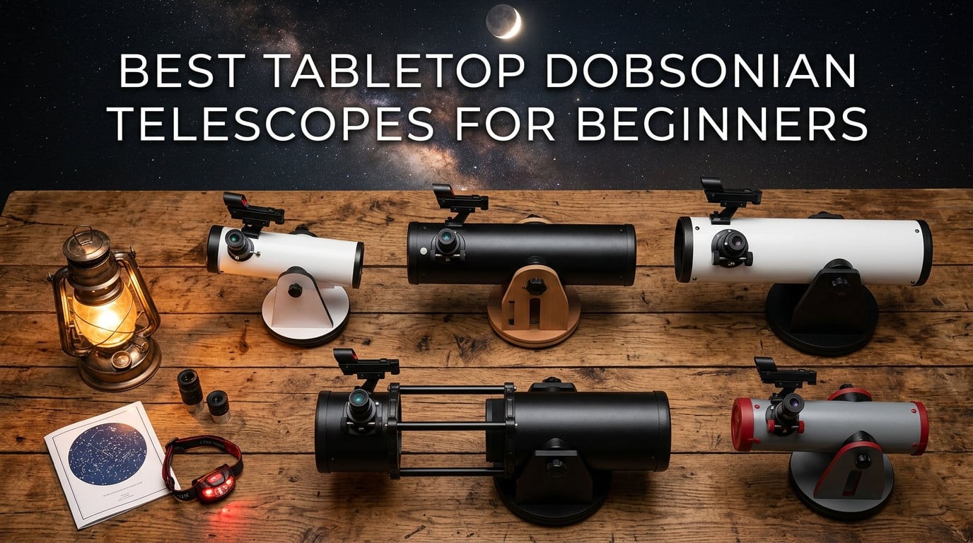Best Tabletop Dobsonian Telescopes for Beginners