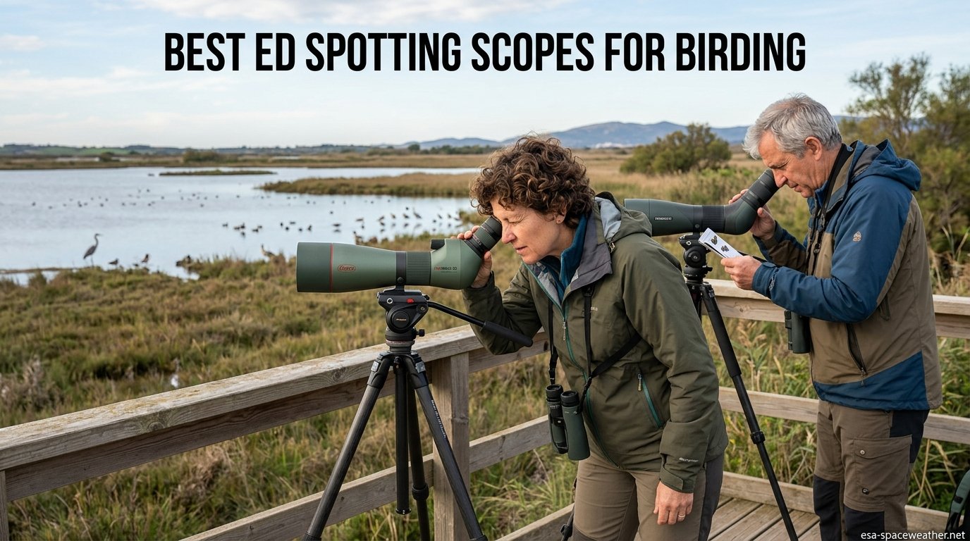 Best ED Spotting Scopes for Birding