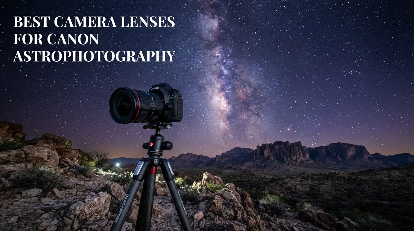 Best Camera Lenses for Canon Astrophotography