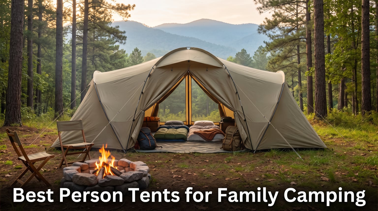 Best 6 Person Tents for Family Camping