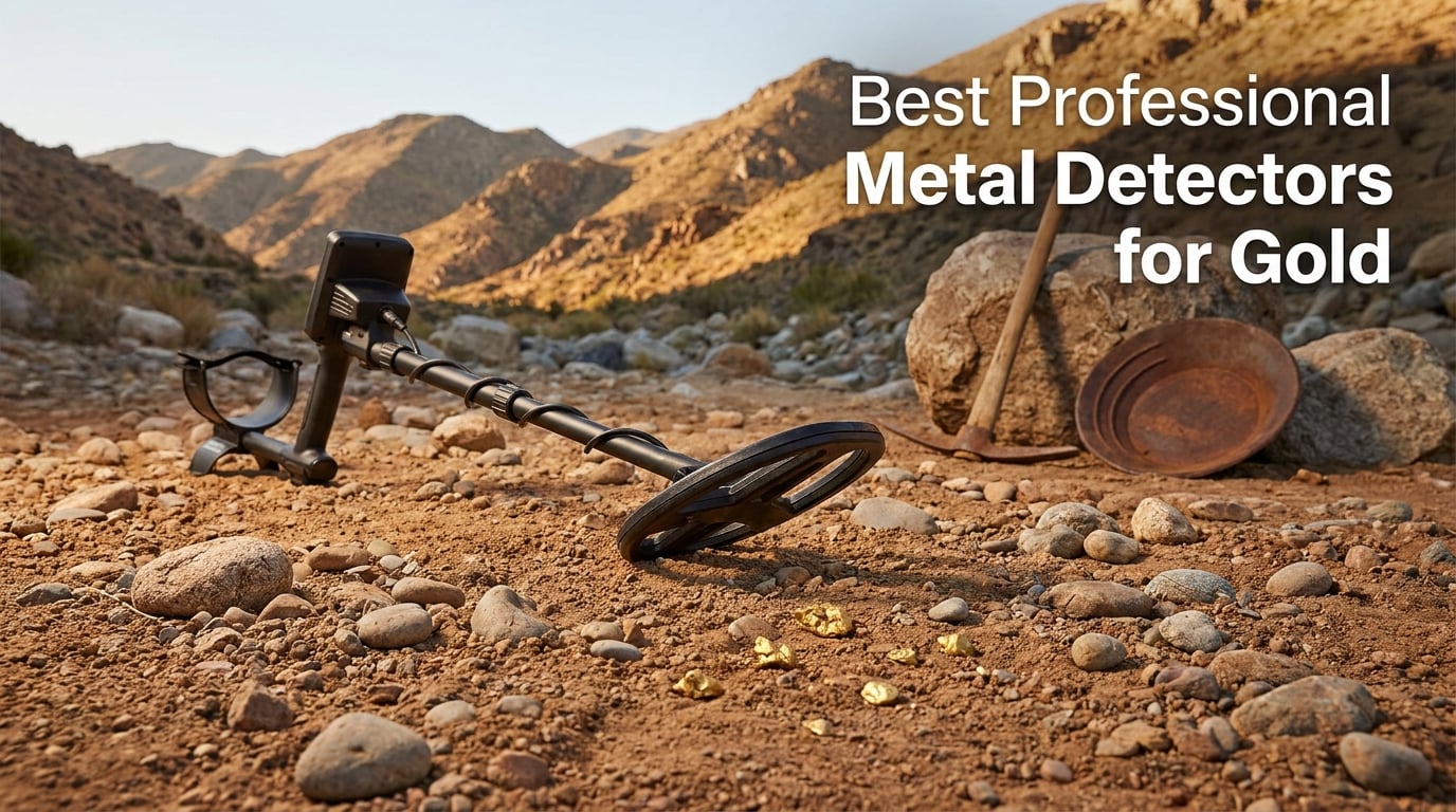 Best Professional Metal Detectors for Gold