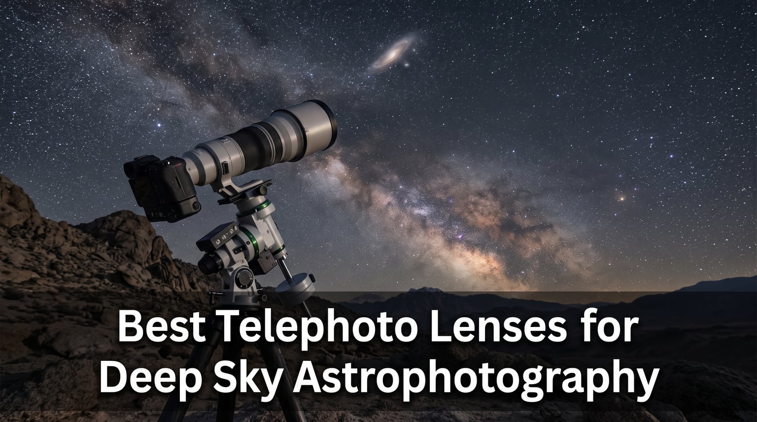 Best Telephoto Lenses for Deep Sky Astrophotography