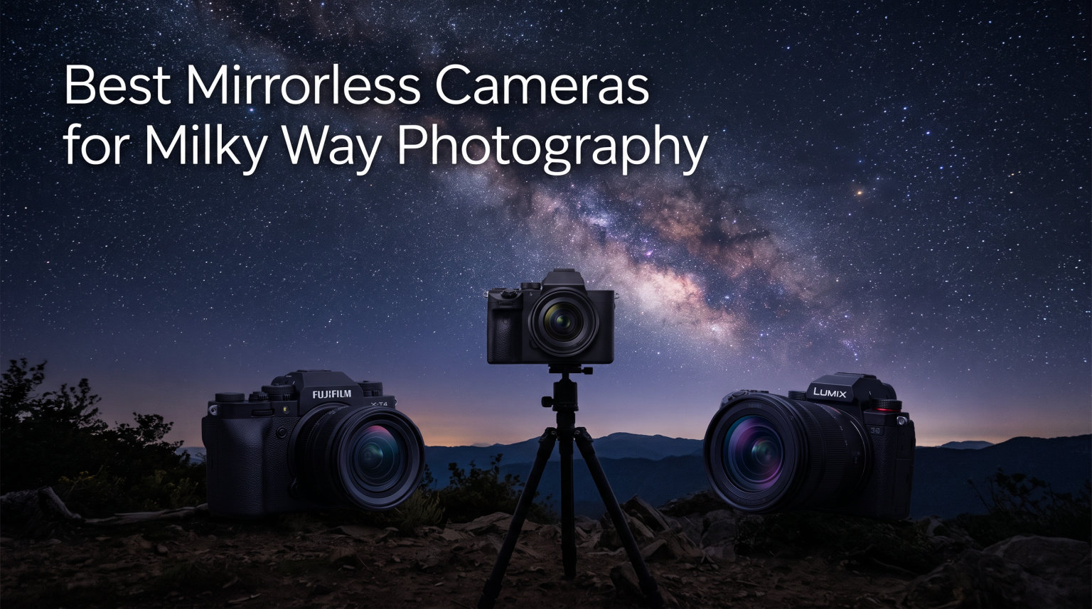 Best Mirrorless Cameras for Milky Way Photography