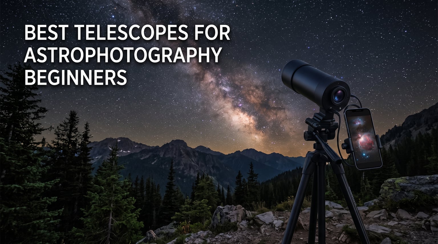 Best Telescopes for Astrophotography Beginners
