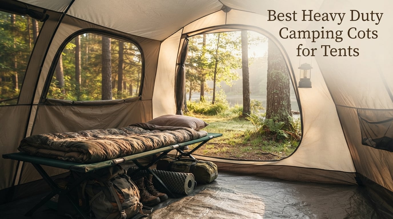 Best Heavy Duty Camping Cots for Tents