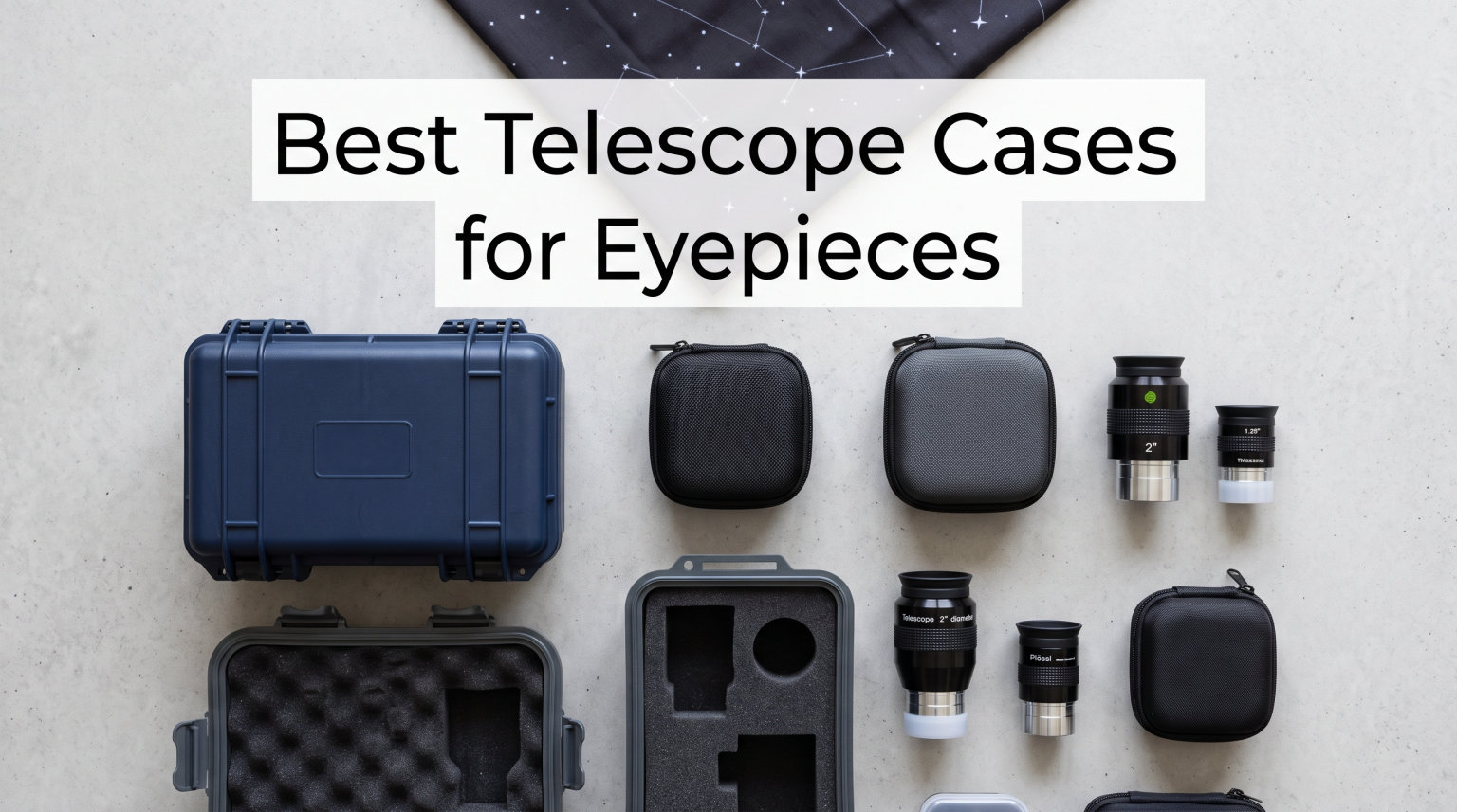 Best Telescope Cases for Eyepieces