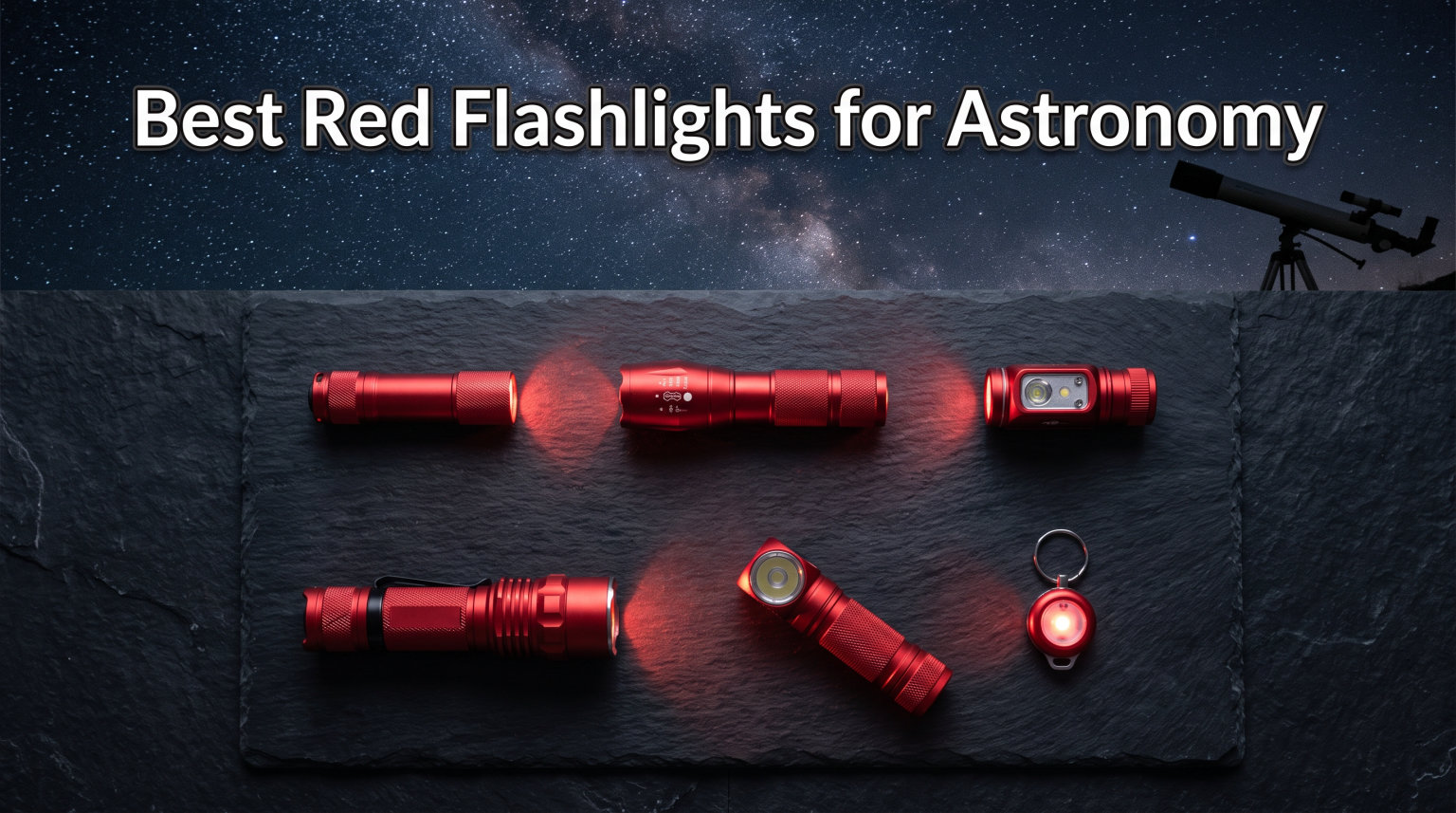 Best Red Flashlights for Astronomy