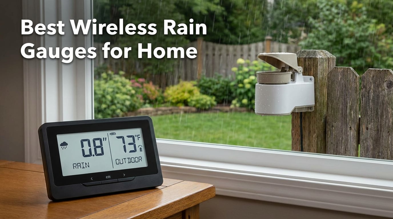 Best Wireless Rain Gauges for Home