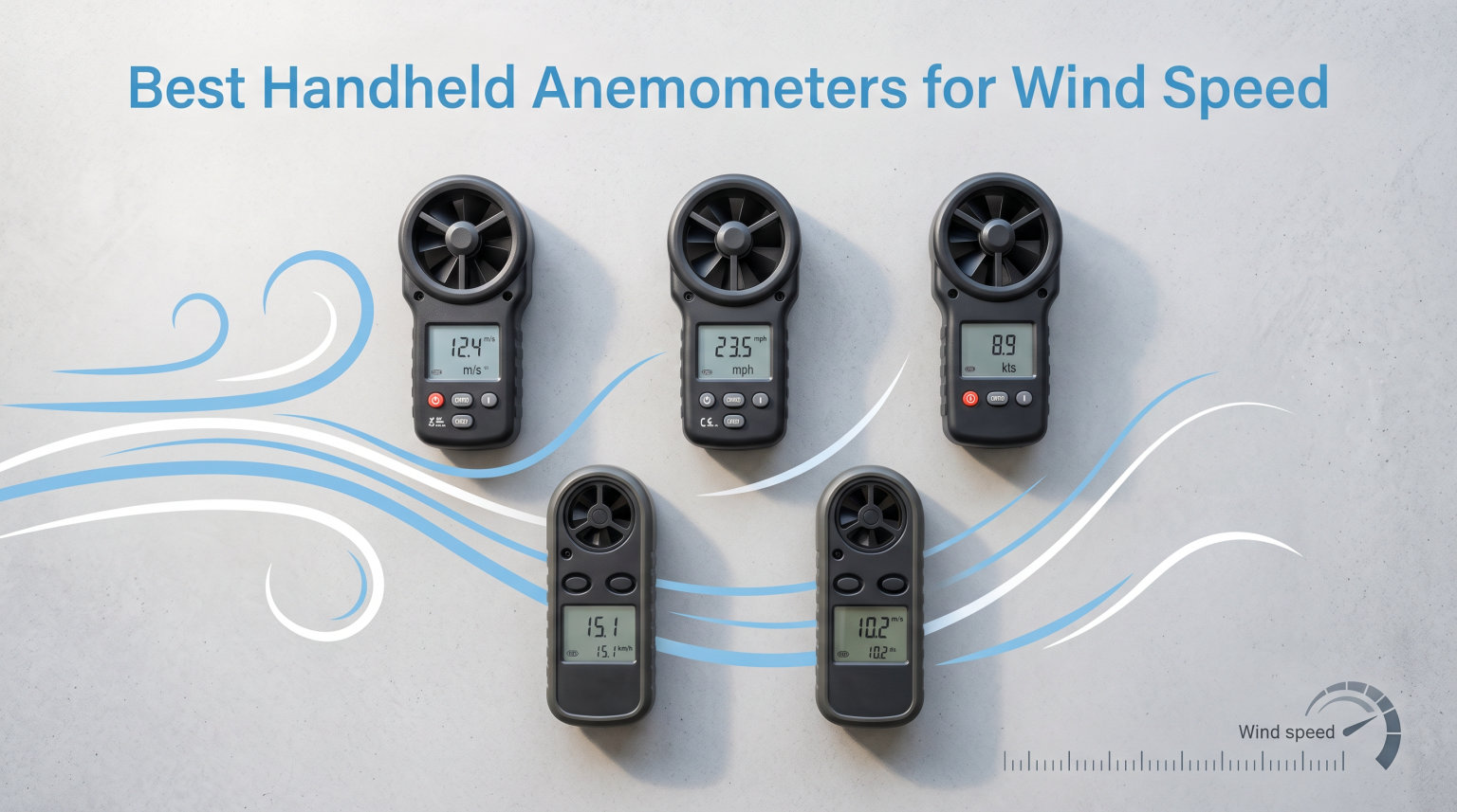 Best Handheld Anemometers for Wind Speed
