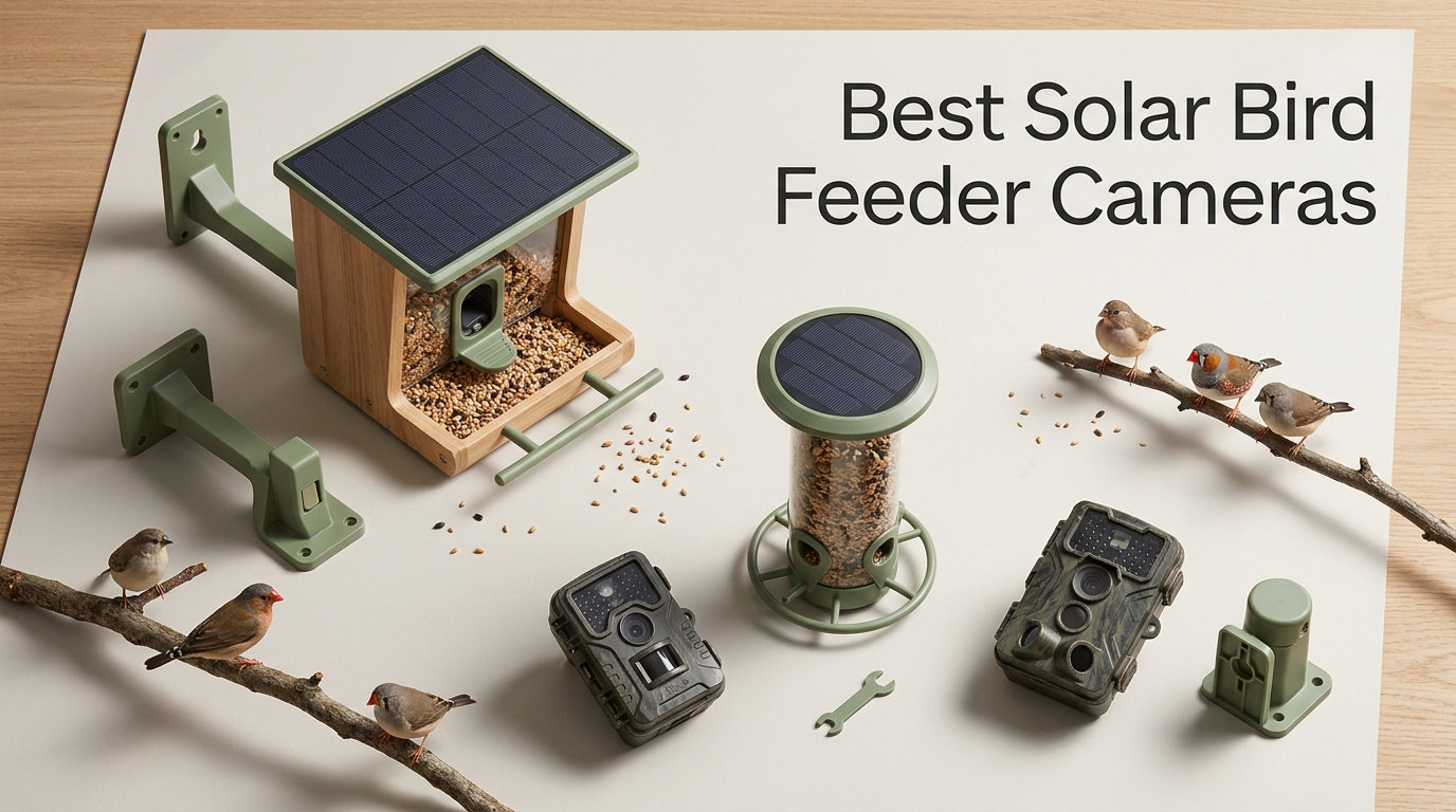 Best Solar Bird Feeder Cameras