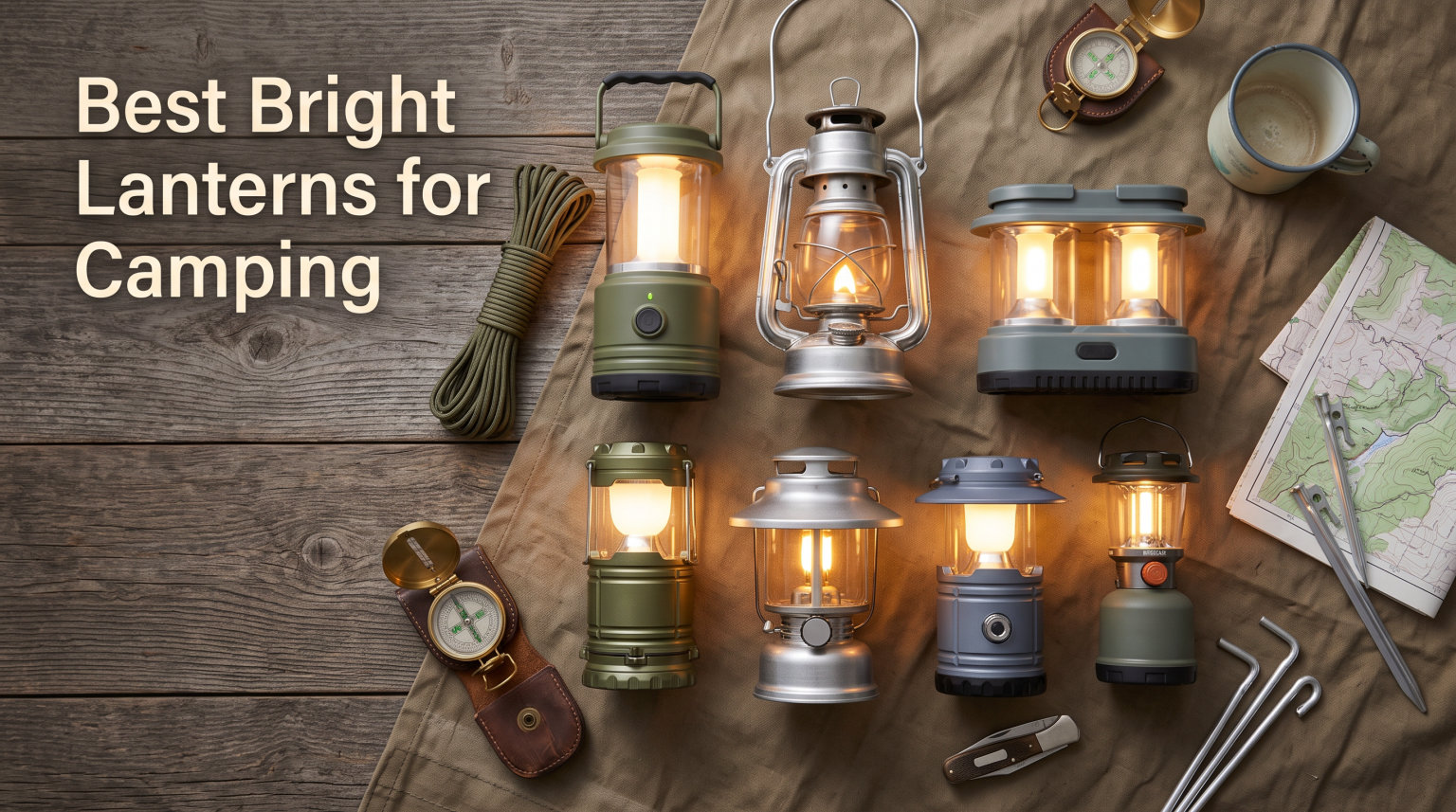 Best Bright Lanterns for Camping