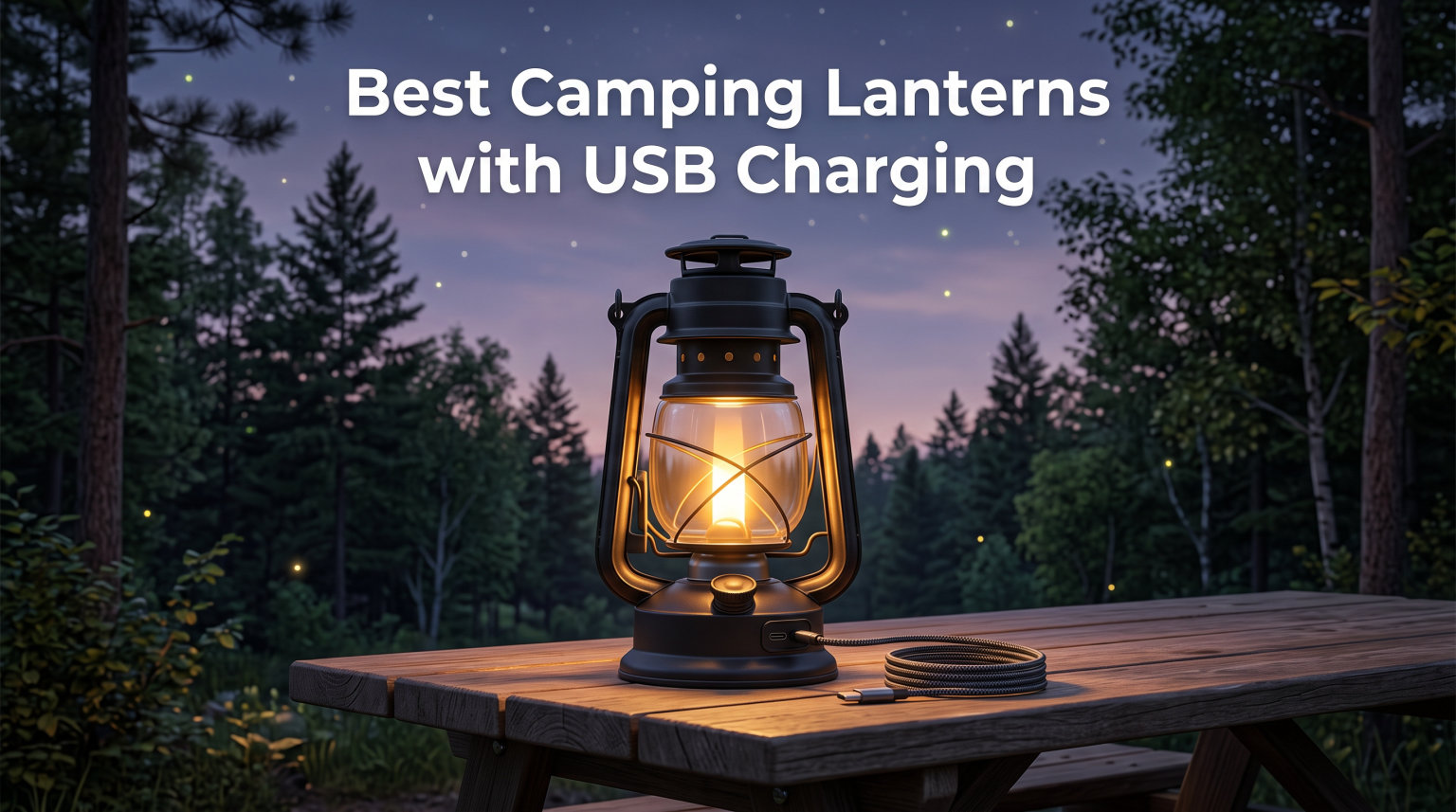 Best Camping Lanterns with USB Charging