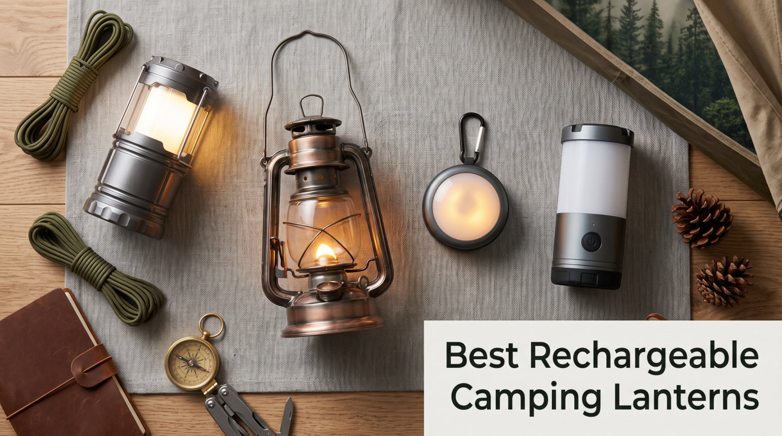 Best Rechargeable Camping Lanterns