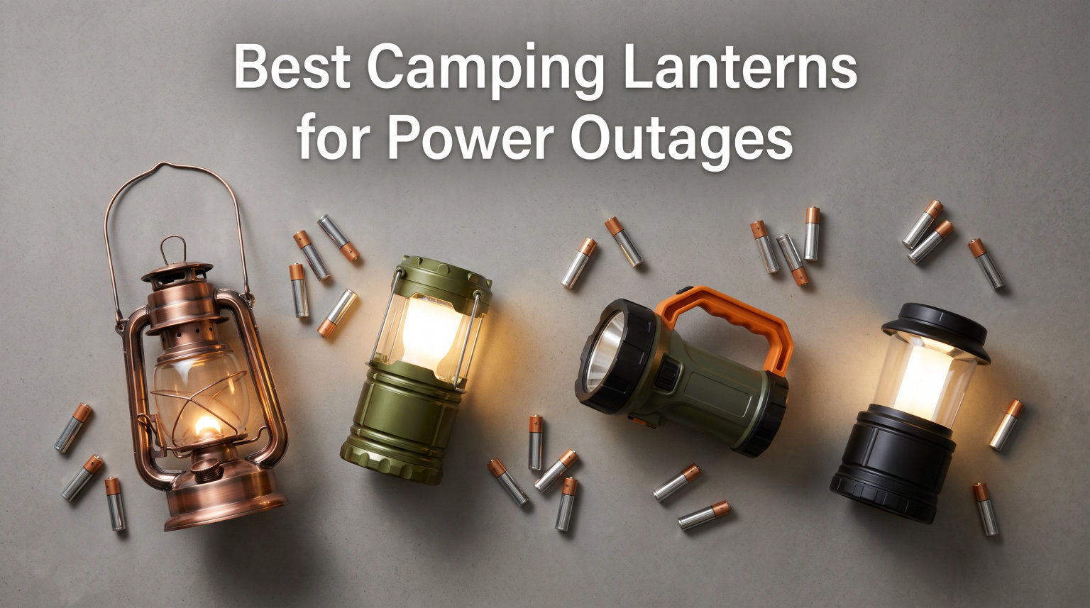 Best Camping Lanterns for Power Outages