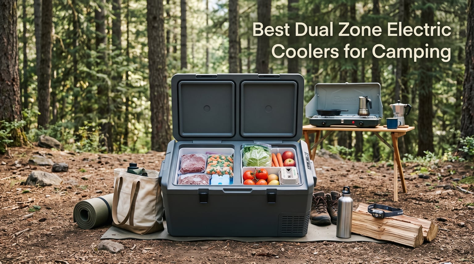 Best Dual Zone Electric Coolers for Camping