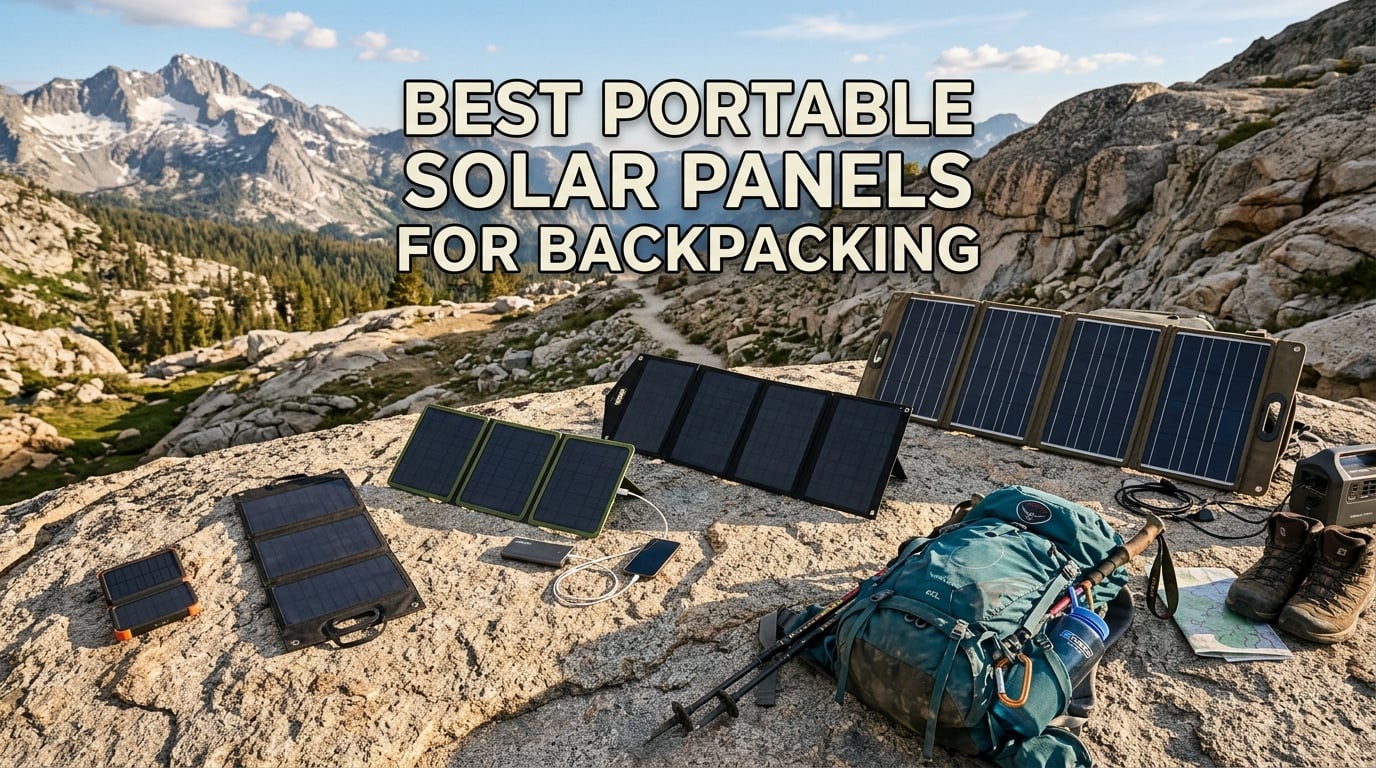 Best Portable Solar Panels for Backpacking