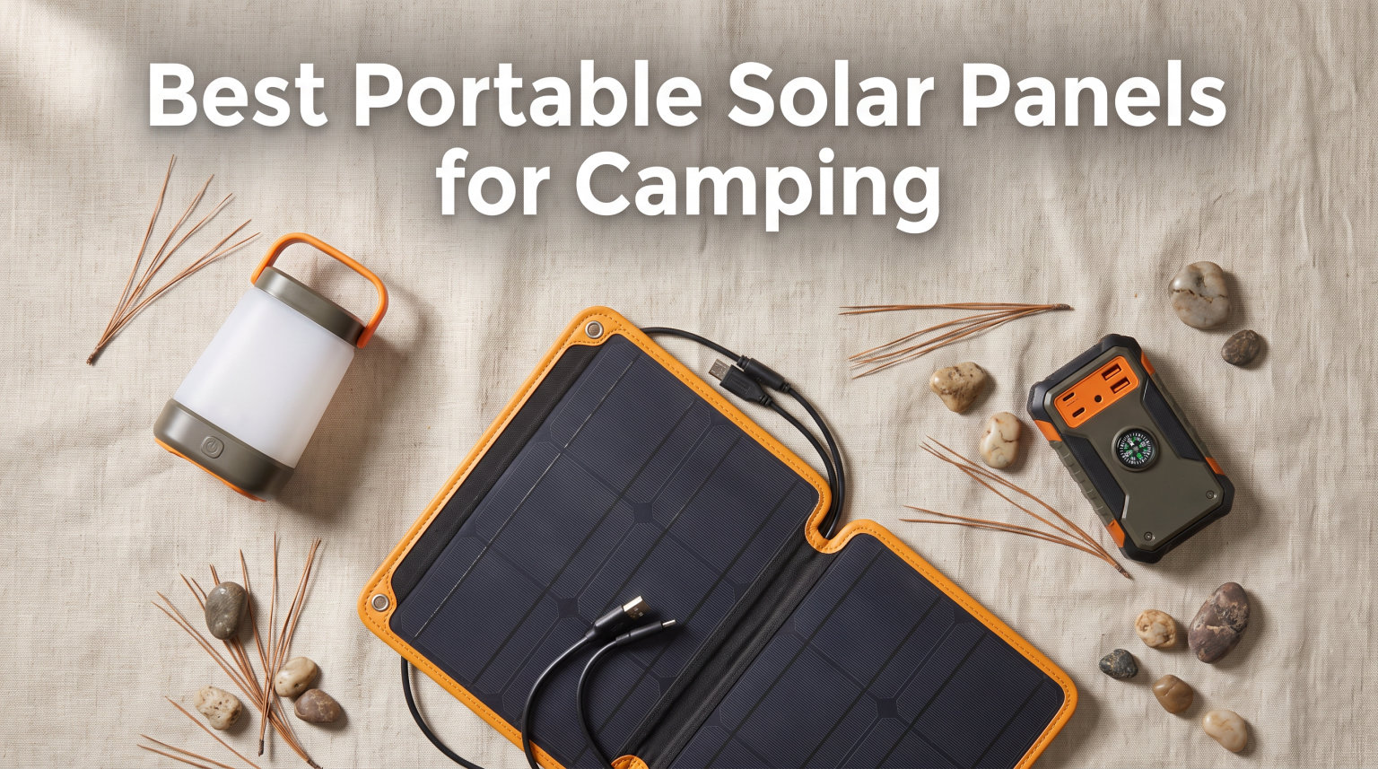 Best Portable Solar Panels for Camping