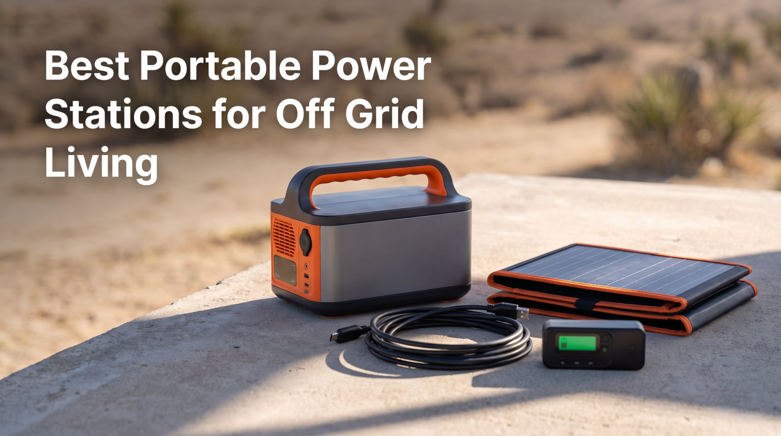 Best Portable Power Stations for Off Grid Living
