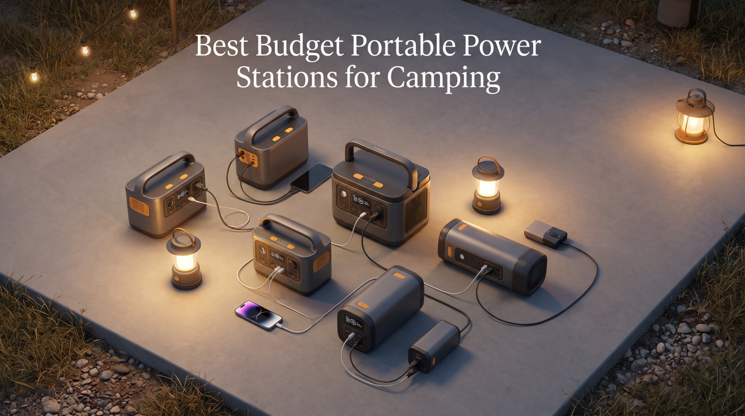 Best Budget Portable Power Stations for Camping