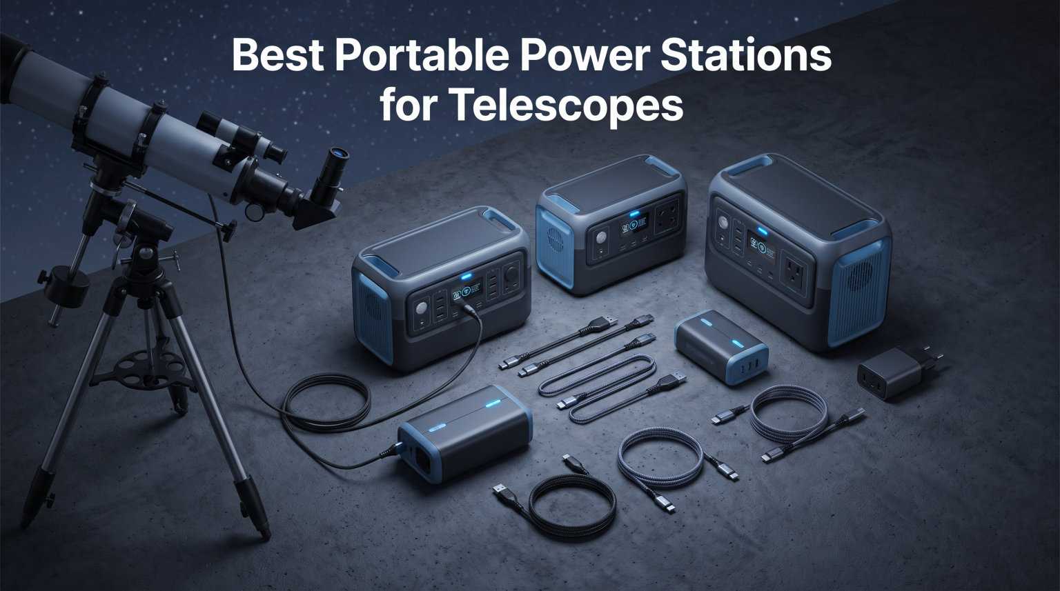 Best Portable Power Stations for Telescopes