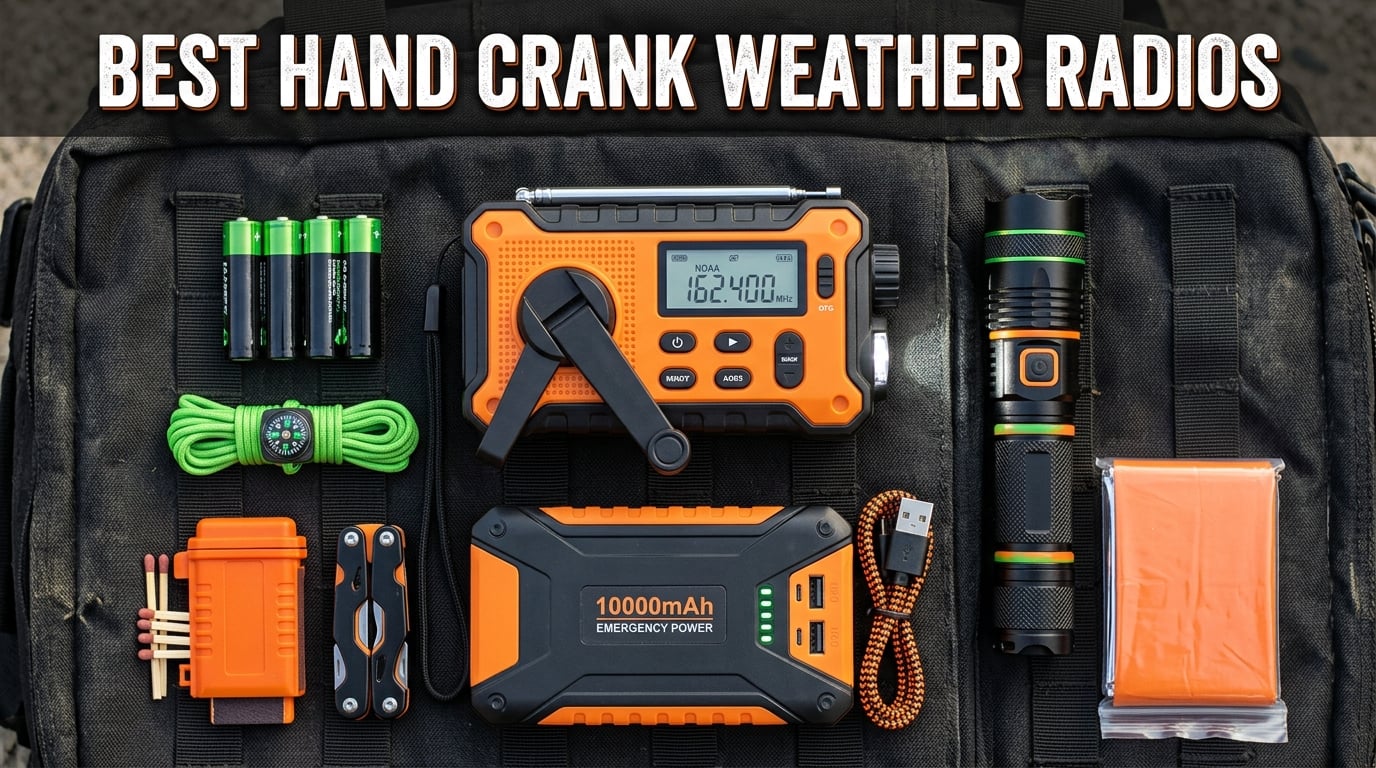 Best Hand Crank Weather Radios for Survival