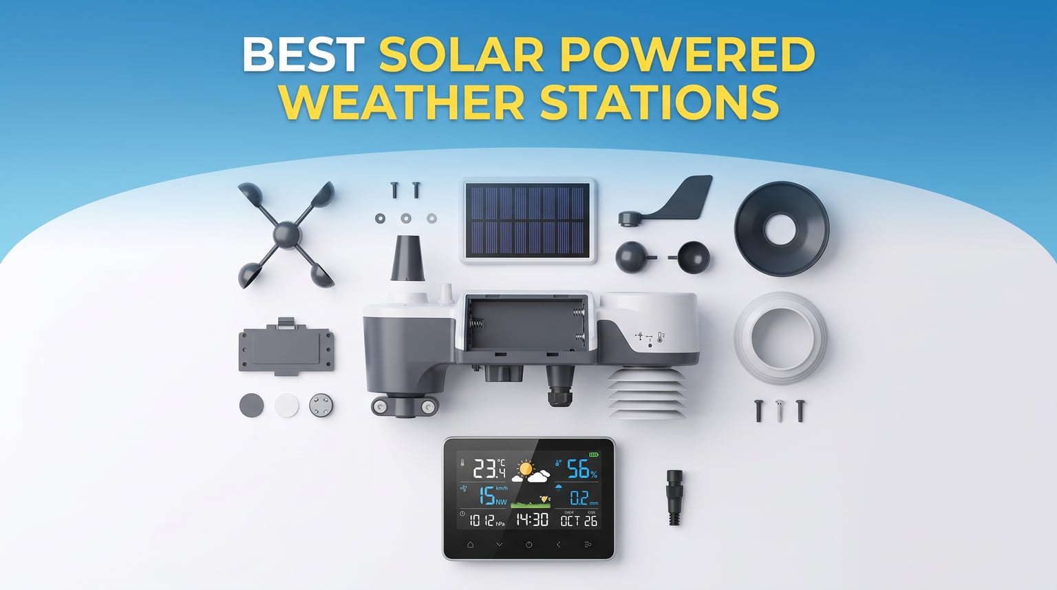 Best Solar Powered Weather Stations