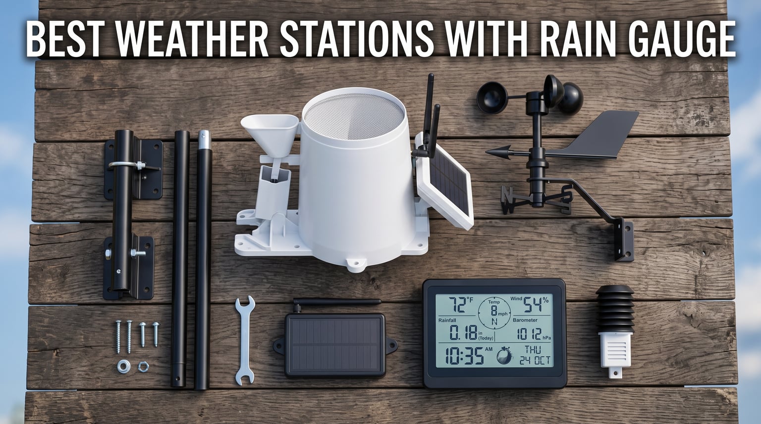 Best Weather Stations with Rain Gauge