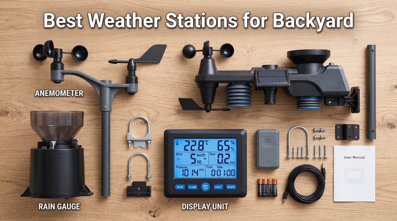Best Weather Stations for Backyard