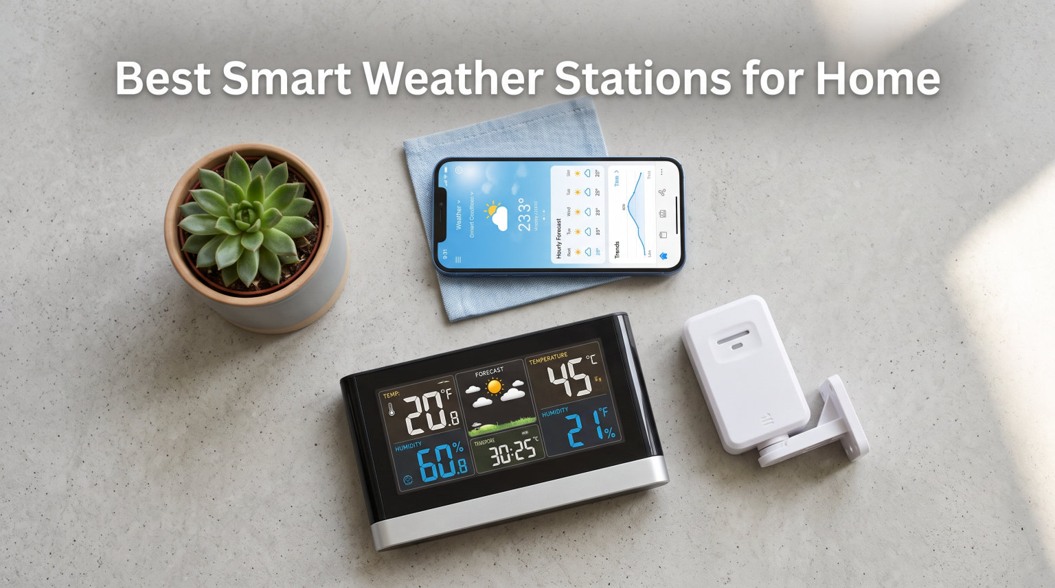 Best Smart Weather Stations for Home