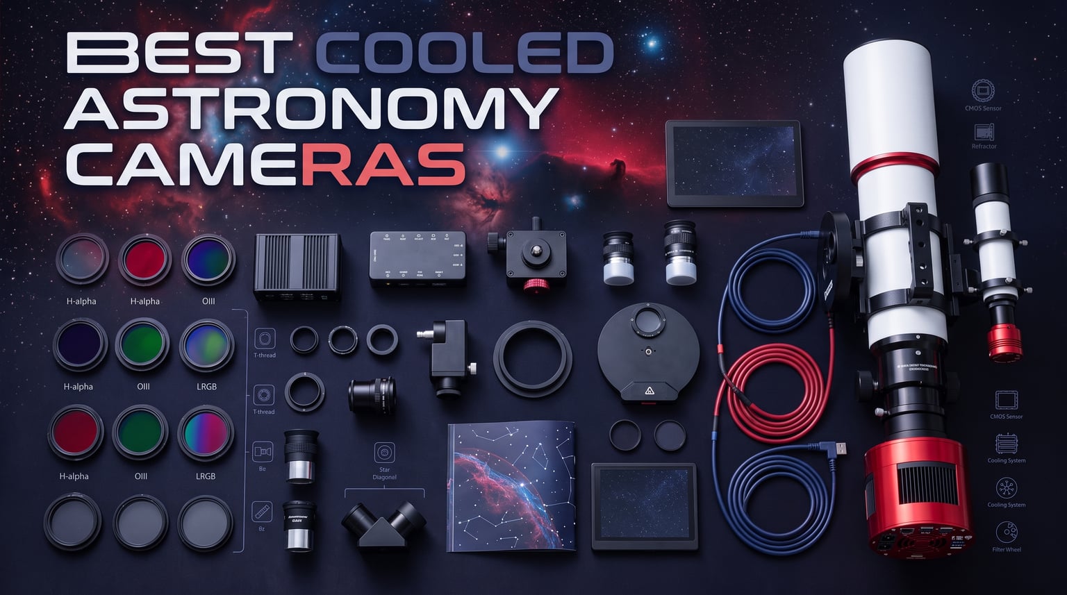 Best Cooled Astronomy Cameras for Deep Sky Imaging