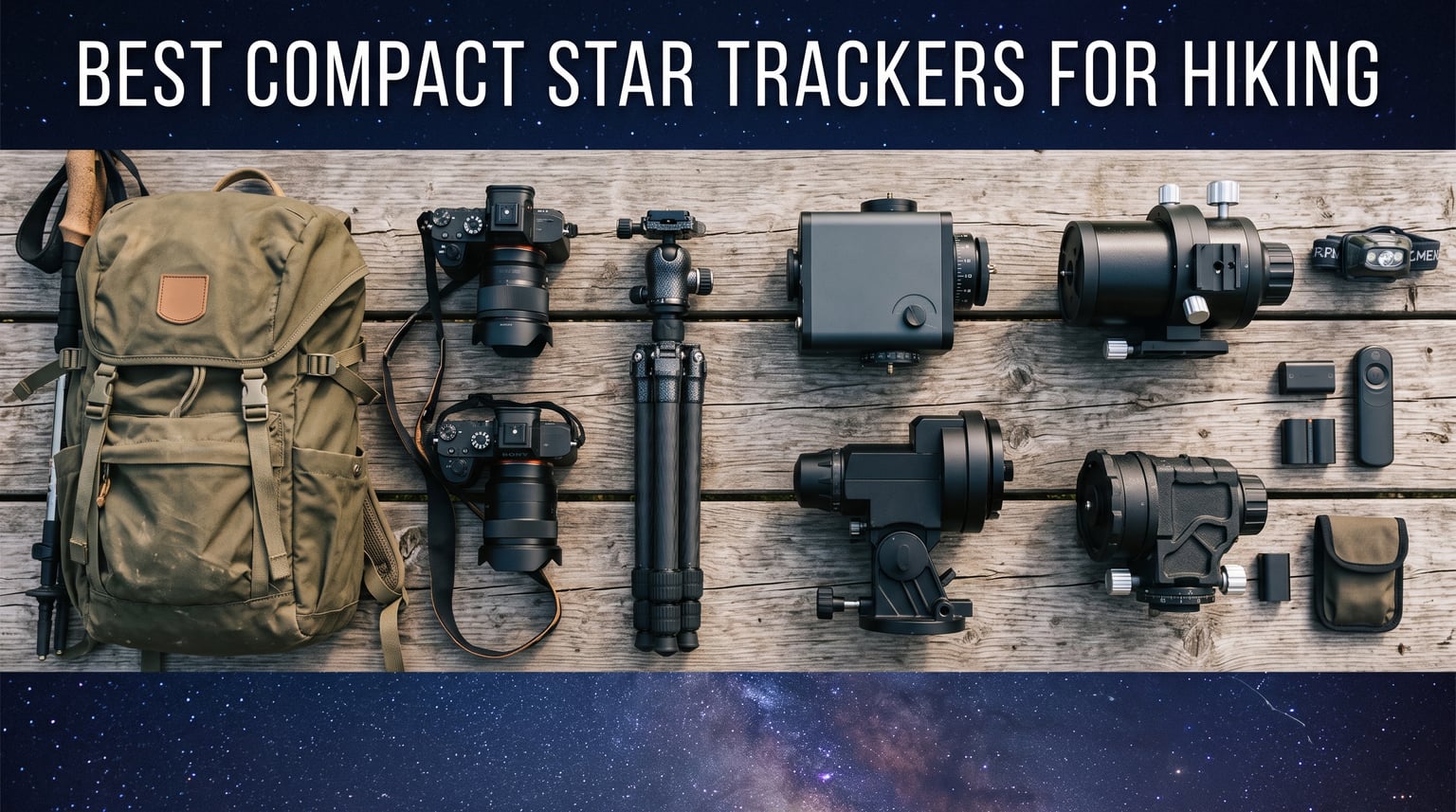 Best Compact Star Trackers for Hiking