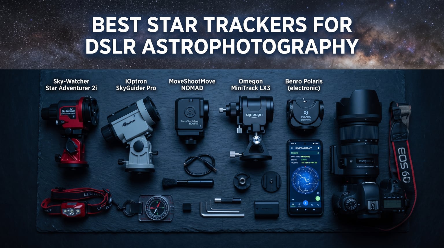 Best Star Trackers for DSLR Astrophotography