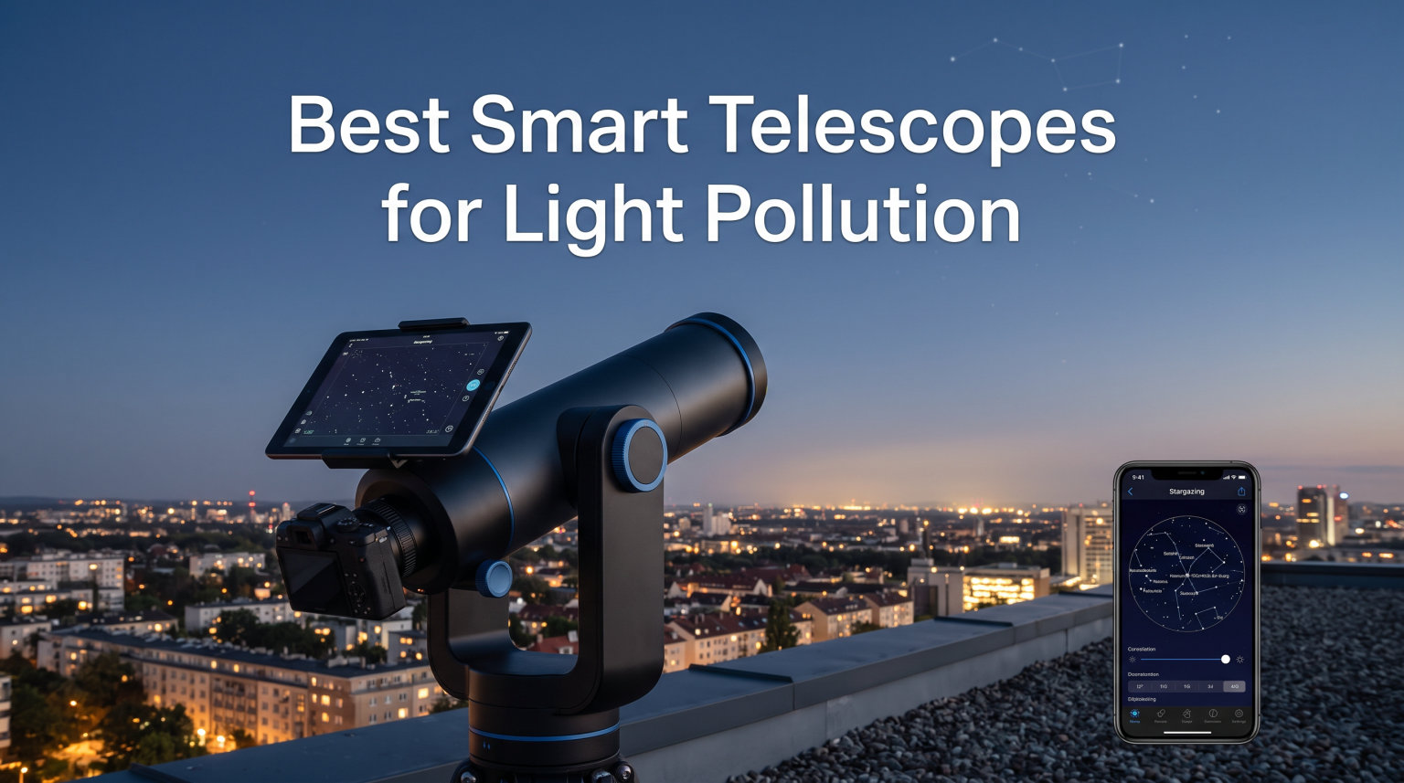 Best Smart Telescopes for Light Pollution
