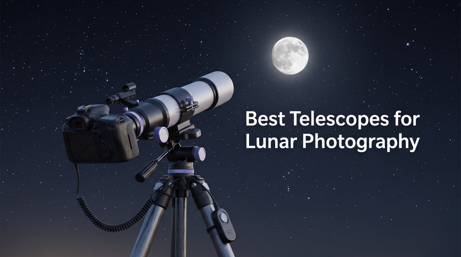 Best Telescopes for Lunar Photography