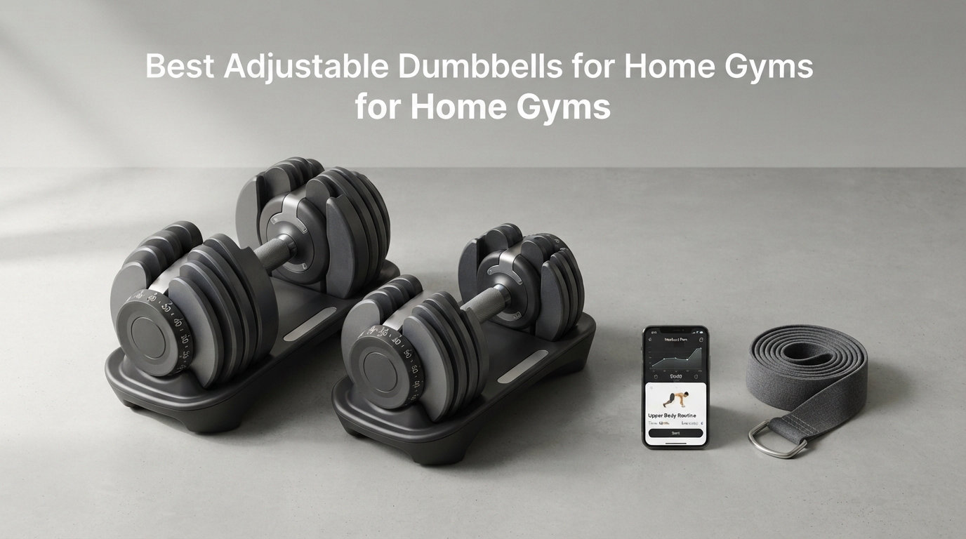 Best Adjustable Dumbbells for Home Gyms