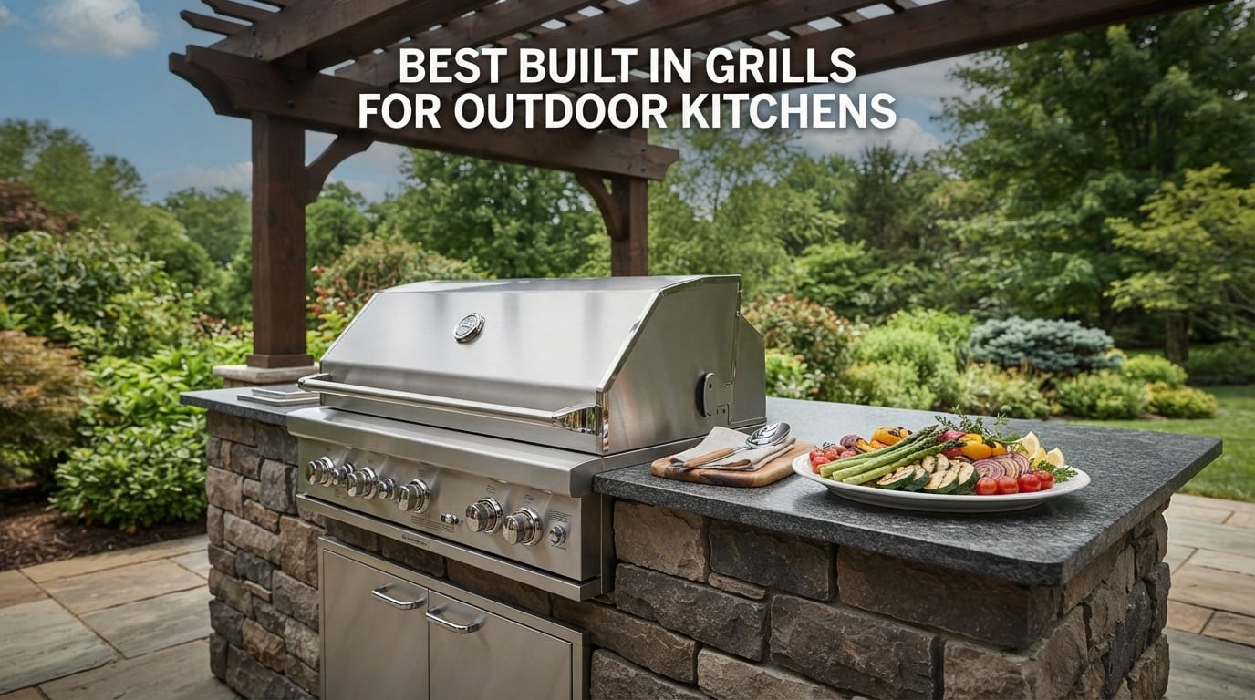 Best Built In Grills for Outdoor Kitchens