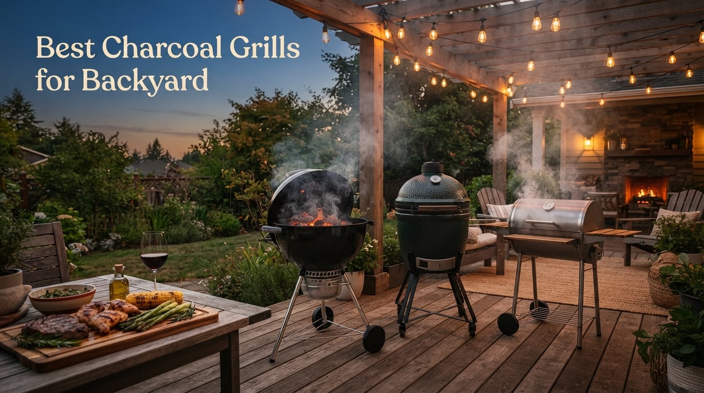 Best Charcoal Grills for Backyard