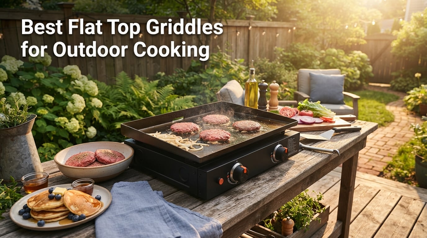 Best Flat Top Griddles for Outdoor Cooking