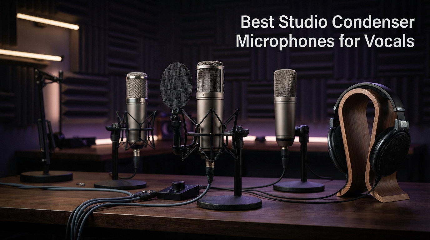 Best Studio Condenser Microphones for Vocals