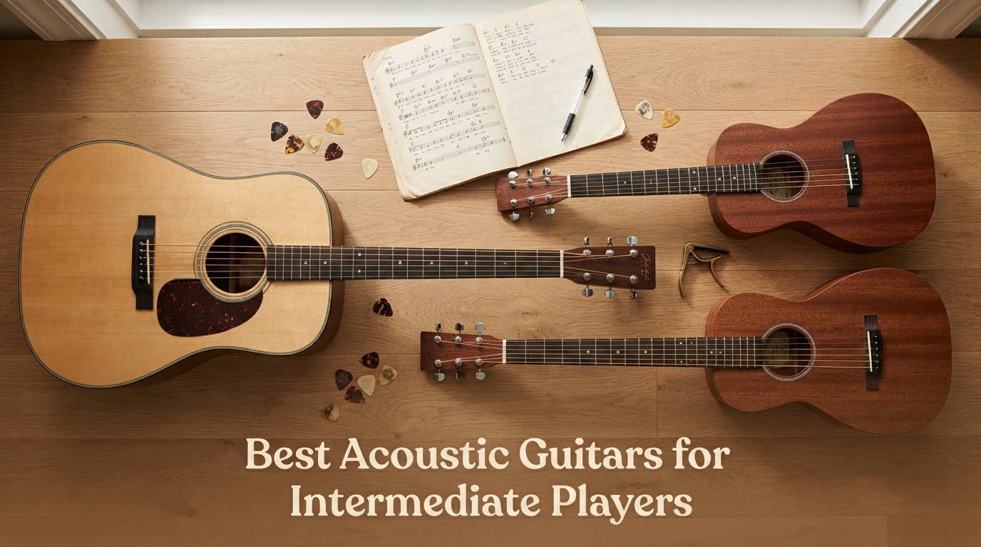 Best Acoustic Guitars for Intermediate Players